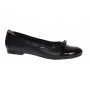 Balerini dama negri, eleganti - casual din piele naturala - Made in Romania FLONLAC